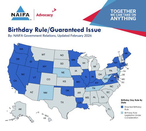 Birthday Rule States